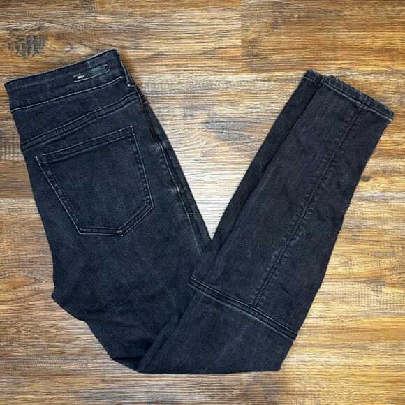 Anthropologie Pilcro and the Letterpress Ankle zip high-rise denim legging SZ 28 - Picture 8 of 13